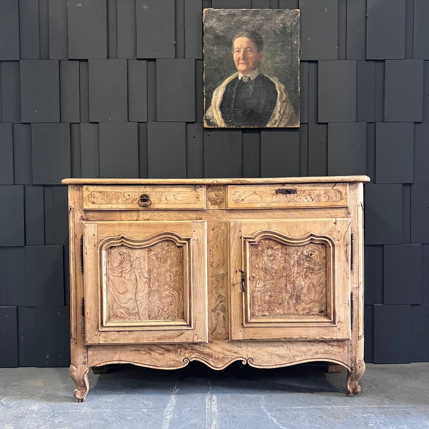 19th-century wooden buffet