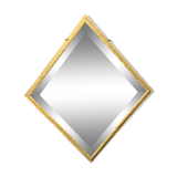 Barber mirror in diamond 31x26cm