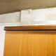 Scandinavian wardrobe 1960 teak 4 doors, 3 drawers, 2keys
