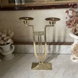 Art Deco chandelier in solid brass