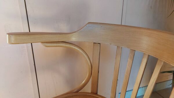 Fauteuil bistrot ou de bureau Baumann en bois