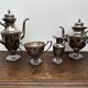 Silver-plated tea and coffee service from the Art Nouveau period