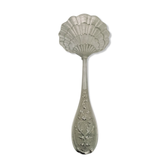 Silver strawberry spoon, Hénin Et Cie