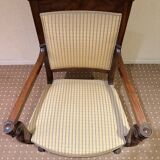 French Empire armchair in mahogany, 18th century.