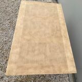 Table de ferme poncée rallonge jusqu'à 2,54m