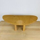 Wooden meditation stool
