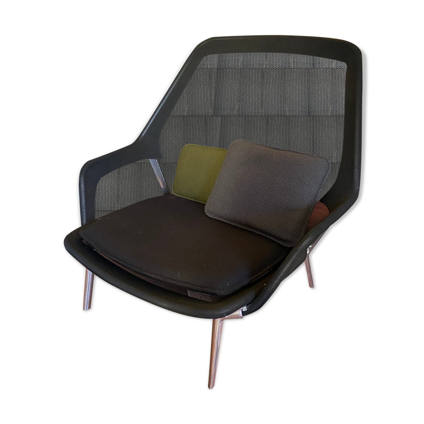 Fauteuil Slow Chair des Frères Bouroullec édité par Vitra Selency