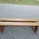 Pair of oak benches