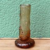 Blown glass soliflore vase