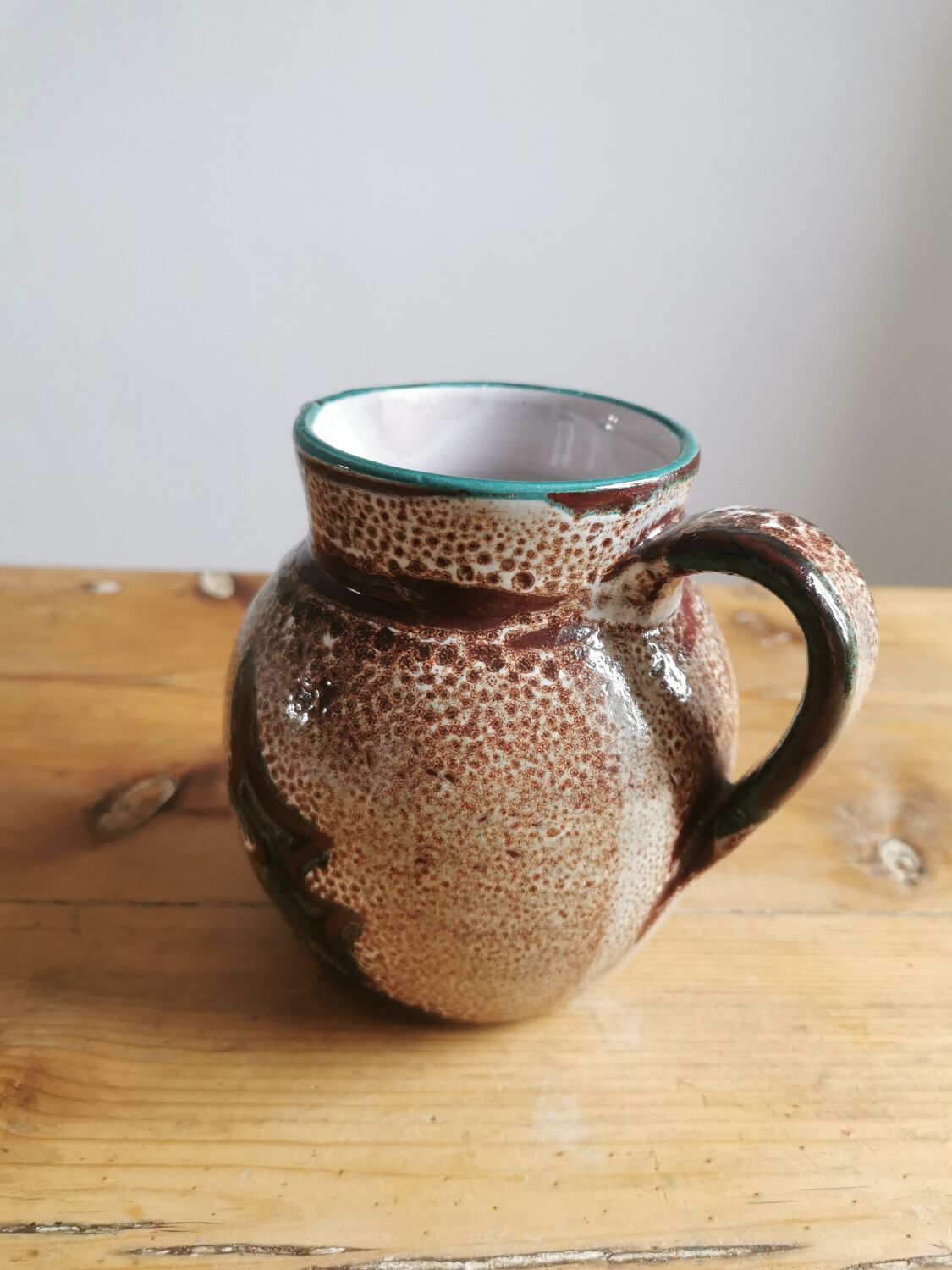 Vallauris ceramic pitcher