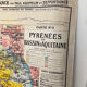 Carte Pyrénées Bassin Aquitaine