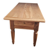 Old and beautiful solid walnut table.