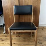 Scandinavian black in skai chair