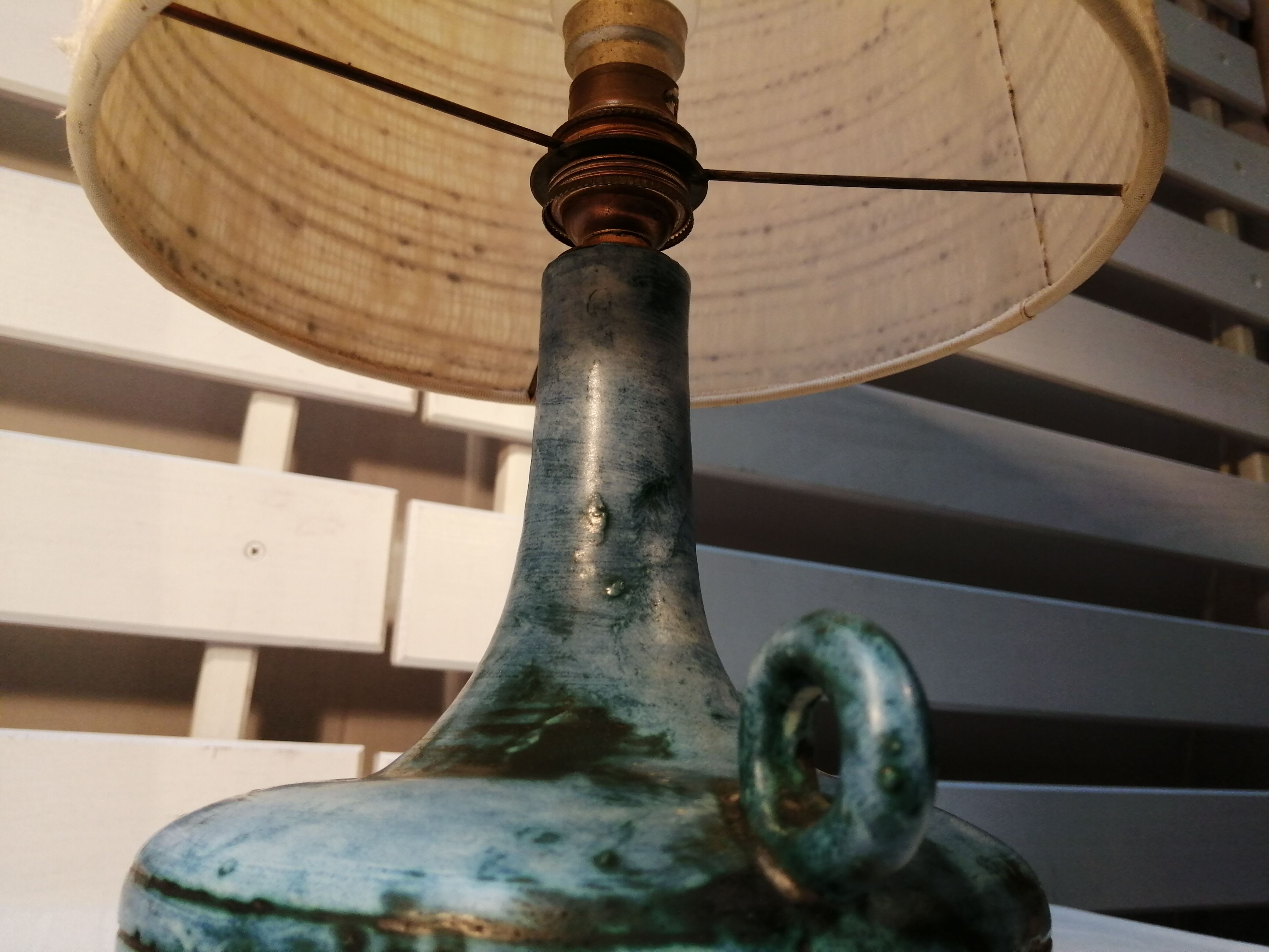 Jacques Blin ceramic table lamp 50/60