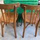 Pair of bistro chairs