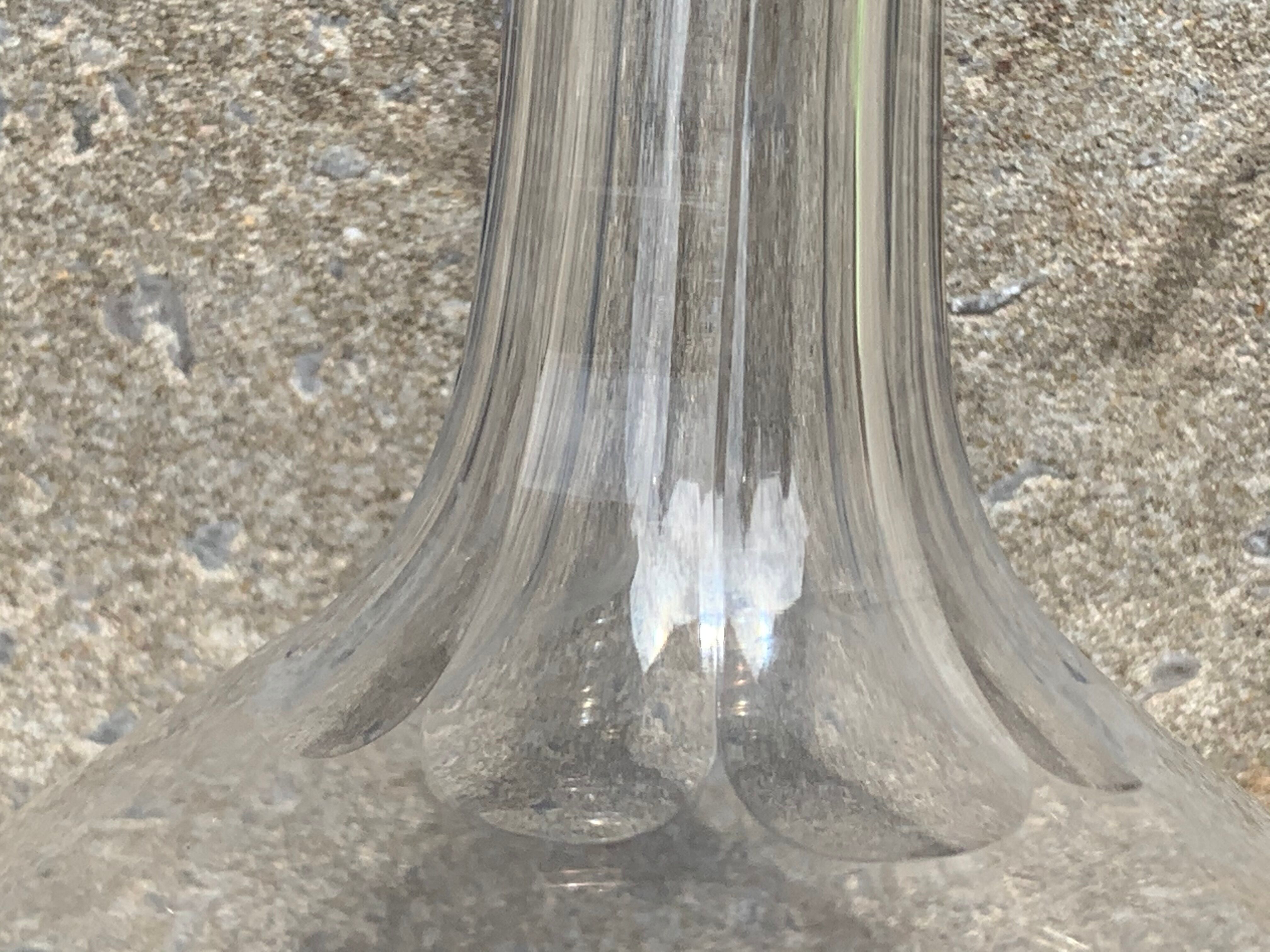 Old wine carafe with cork