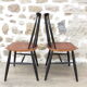 Pair of Fanett Tapiovaara chairs