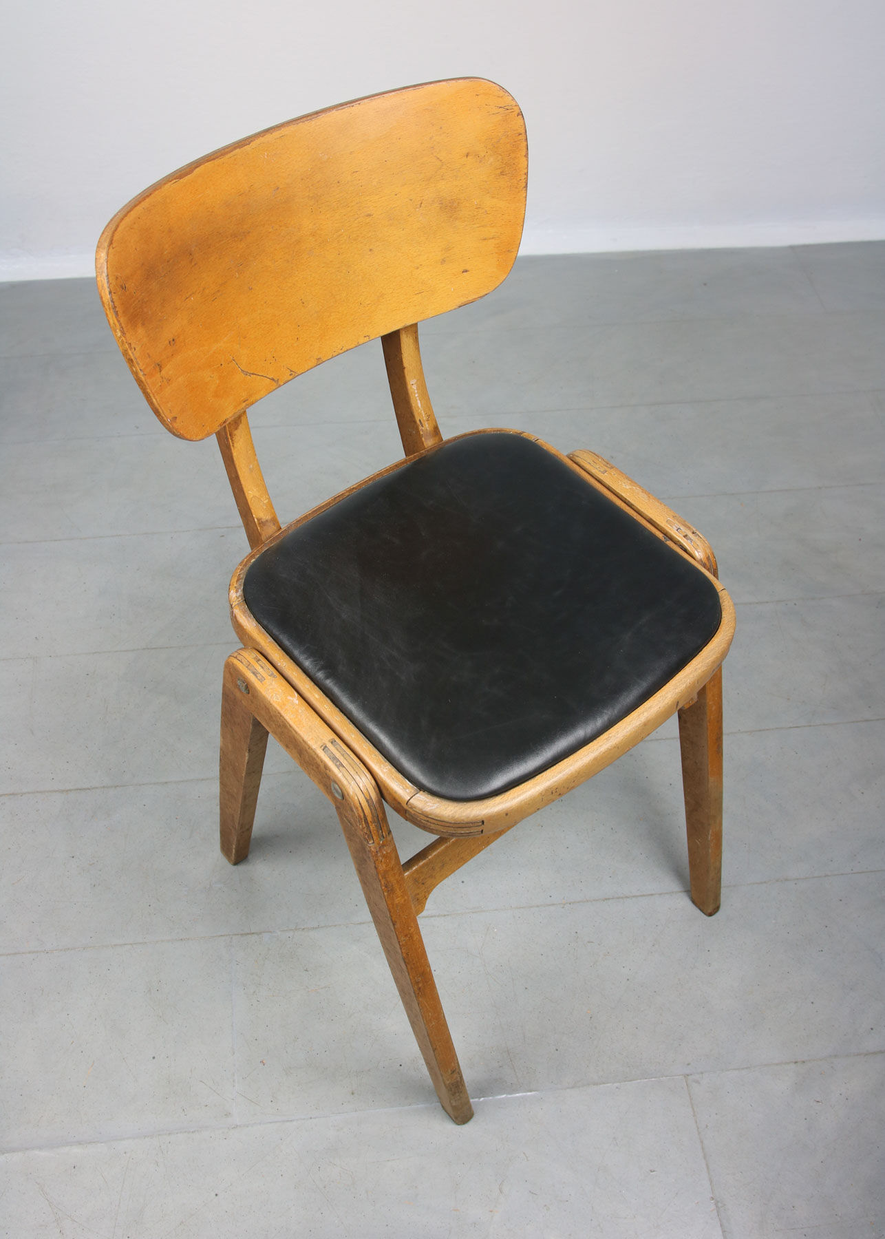 Italian leather chair