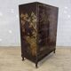 Vintage Chinese cabinet (red/gold) traditional scene bohomian