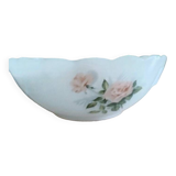 Pink arcopal salad bowl