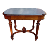 Console, white marble top