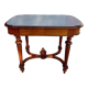 Console, plateau en marbre blanc