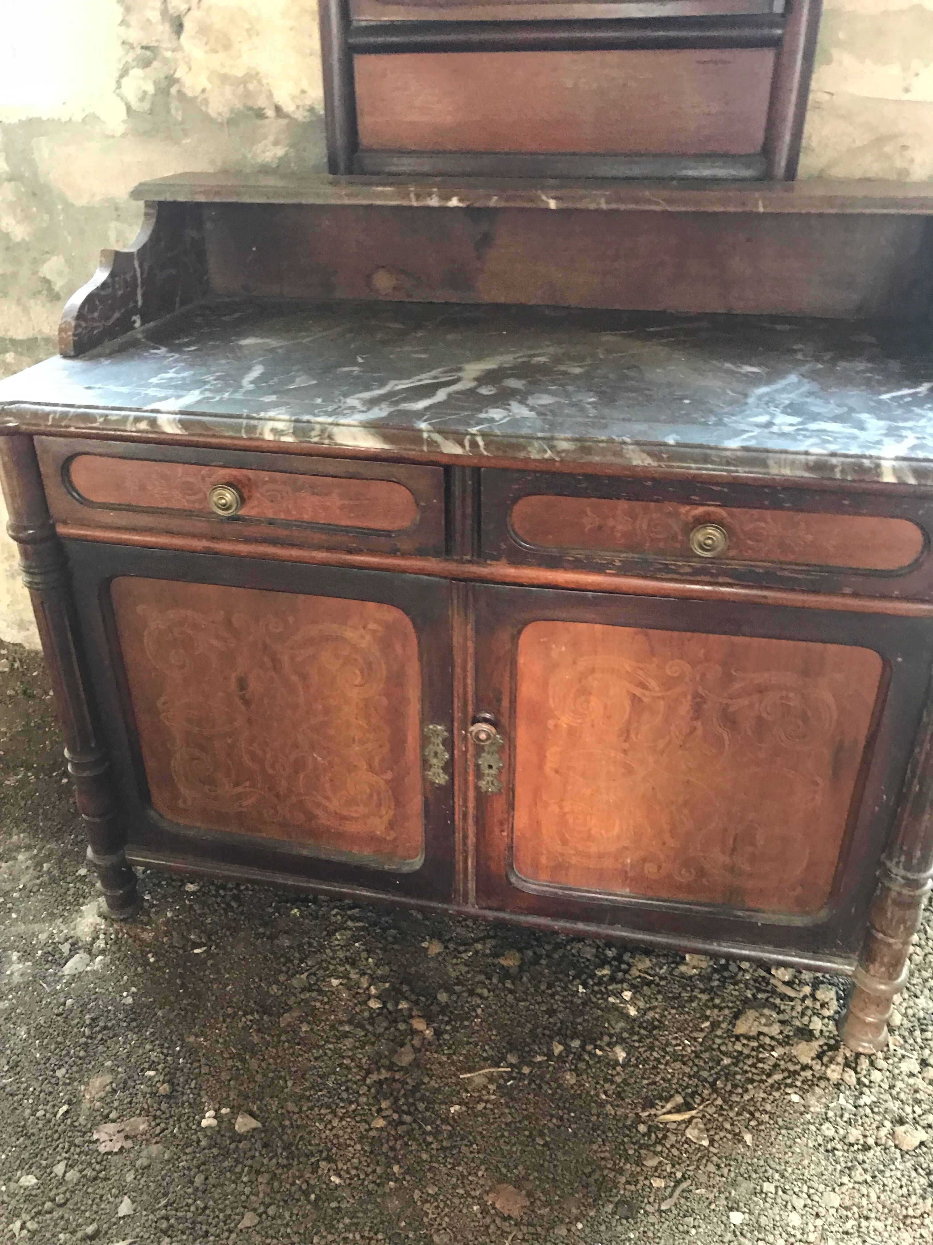 Old toilet furniture