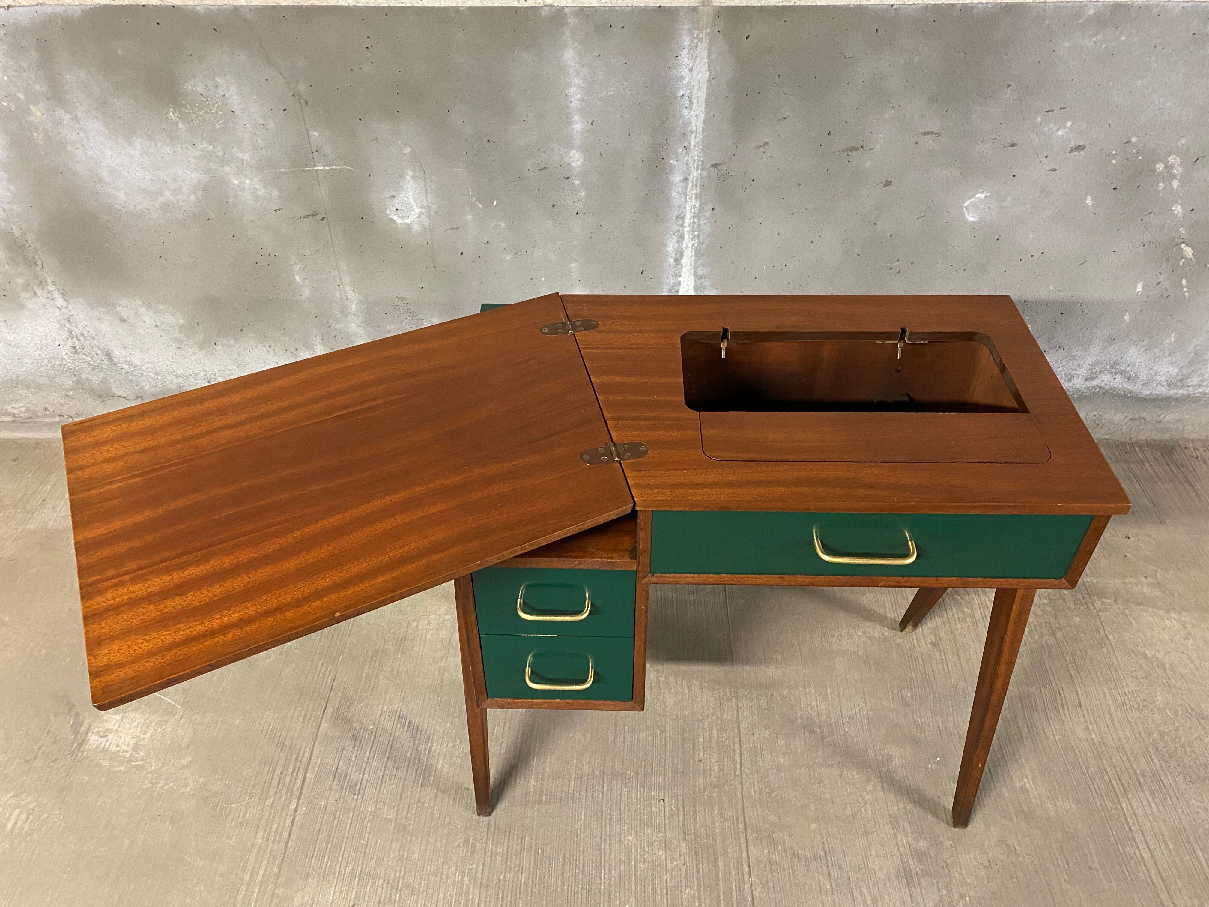 Scandinavian style office by Singer year 1960s