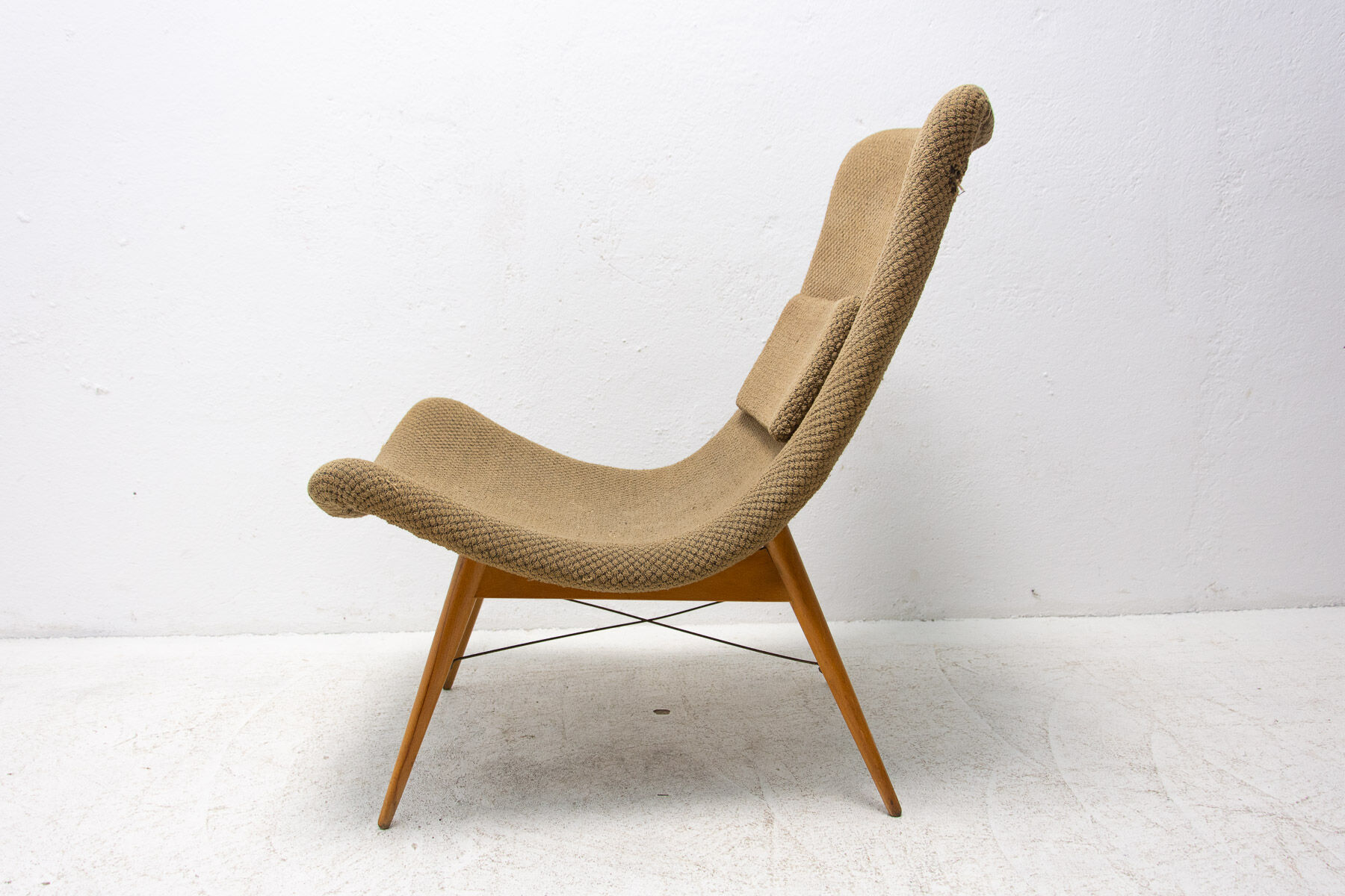 Mid-century television chair by Miroslav Navratil, 1950´s
