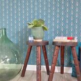 Pair of tripod stools