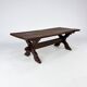 Table basse hollandaise en chêne, années 1800