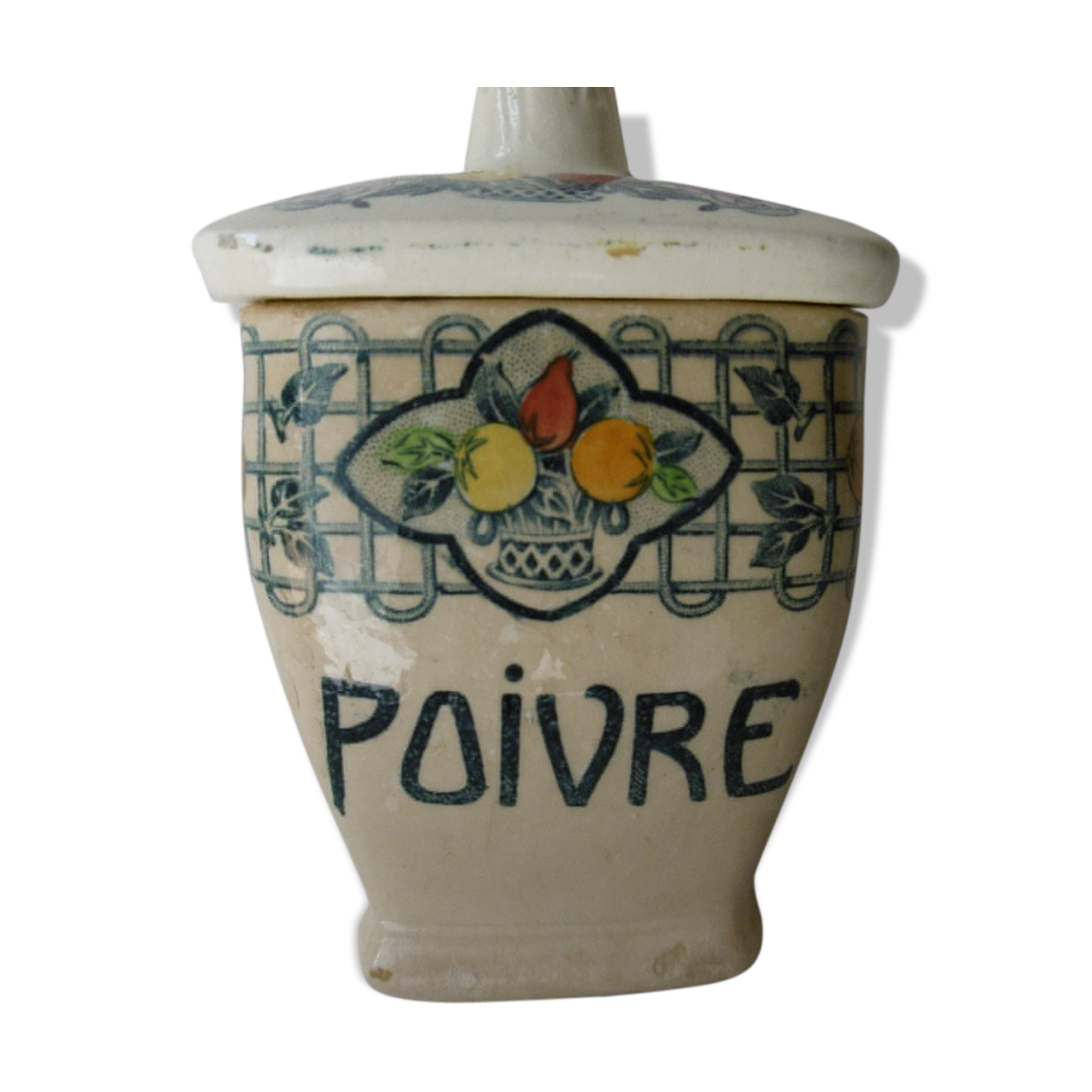 Old pepper spice pot