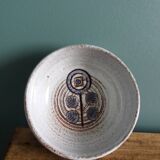 Empty pocket bowl signed Claire Célia Lambert in Dour