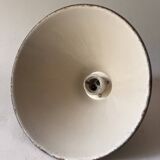 Conical wall light on porcelain base