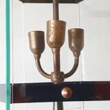 Brass lantern glass 1950