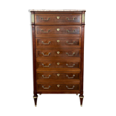 Semainier Louis XVI in mahogany