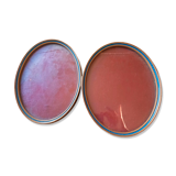 Lot 2 oval frames style art deco vintage