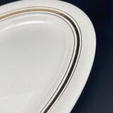 Plat ovale tour liseré doré Villeroy & Boch