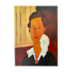 Huile sur toile portrait femme