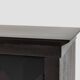 Brutalist Oak Craftsmanship Sideboard, 1960s/70s, Germany, Brass Accents