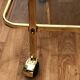 Bar serving trolley