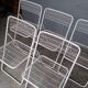 5 chaises pliable Emu Rio vintage ep 1970