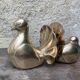 Vintage brass pigeon book greenhouse
