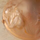 Glass paste lustre, pink