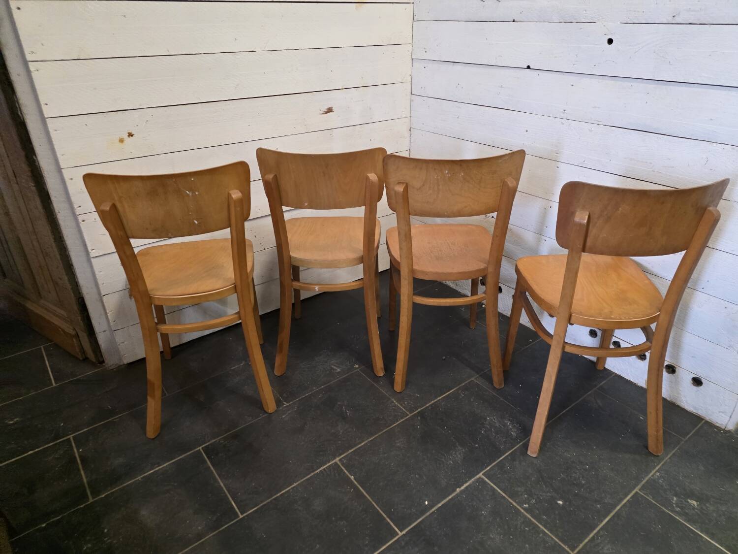 4 Thonet bistro chairs