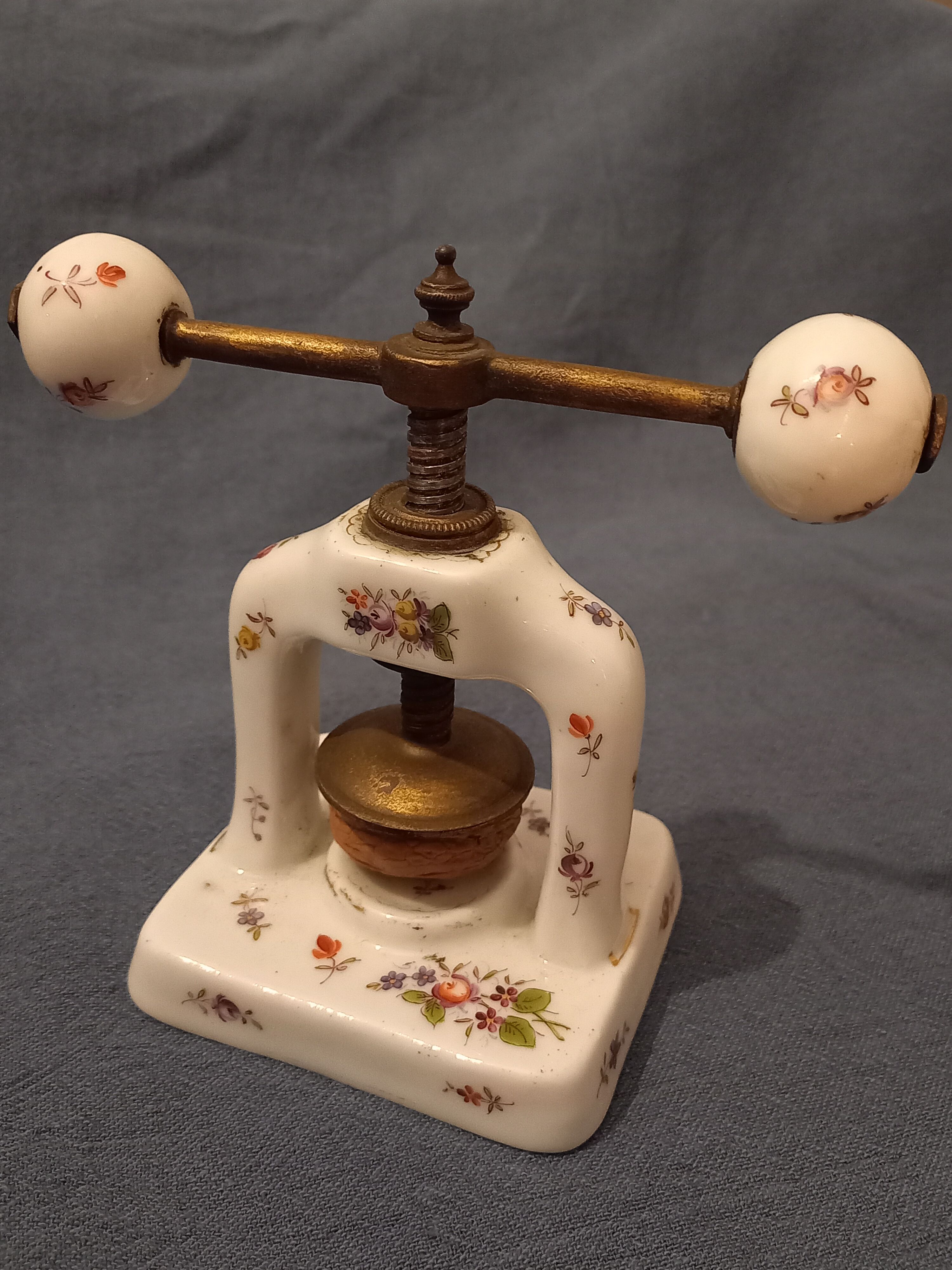 Antique and rare porcelain nutcracker
