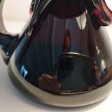 Biot bubble glass candle holder