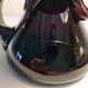 Biot bubble glass candle holder