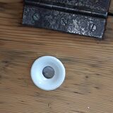 former schoolboy desk with felling and his porcelain inkwell