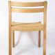 Set Of Five Dining Chairs Model 401 Made In Oak By Jørgen H. Møller
